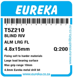 T5Z210 - Rivet Large Flange -T5Z210_Label_T